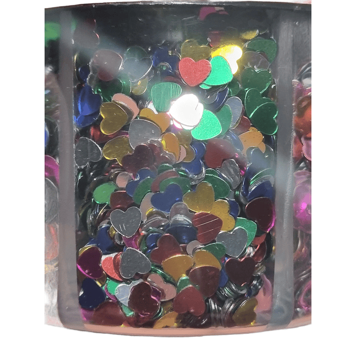 Lentejuelas 60g 6 diseños /20065 4