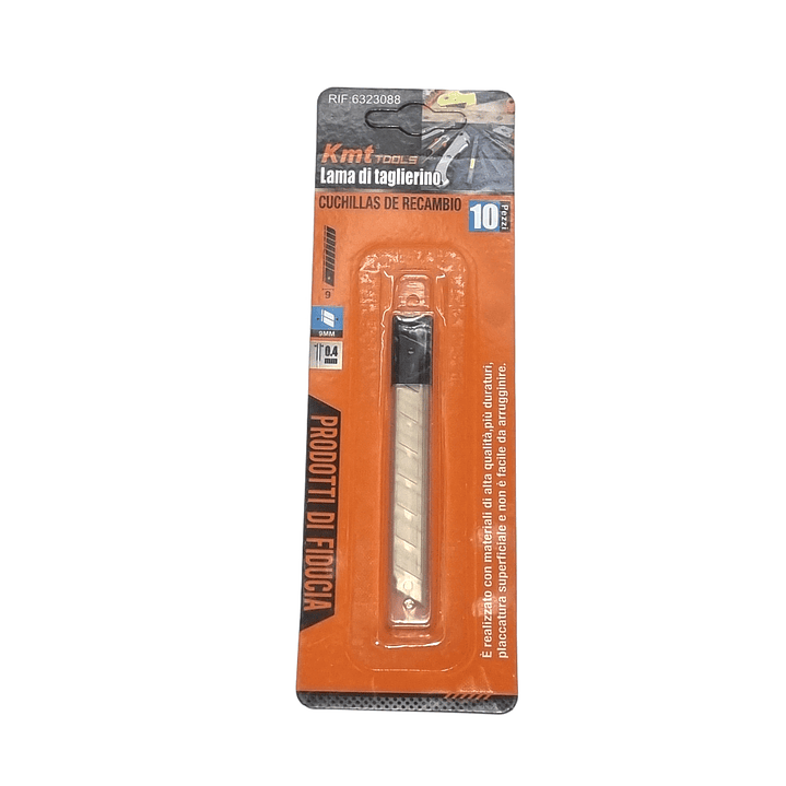 Repuesto para Cuchillo Cartonero Pequeño Hoja Delgada 9mm 1