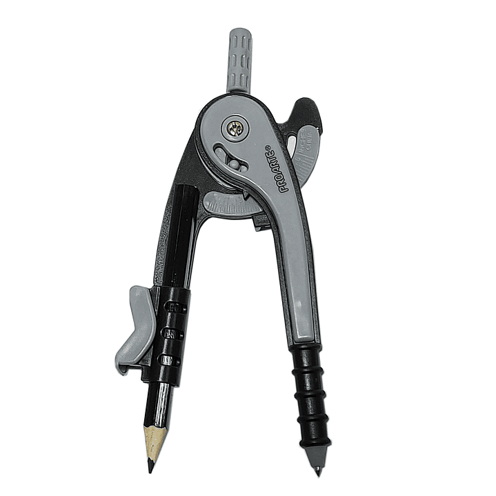 Compas Escolar Proarte colores Con lápiz y punta de seguridad 4