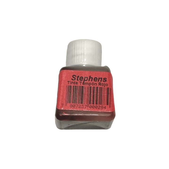 Tinta para Tampón o timbre Roja 20cc 1