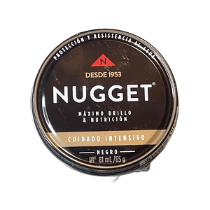 Pasta de zapatos Negra Nugget 81ml 