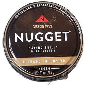 Pasta de zapatos Negra Nugget 81ml 