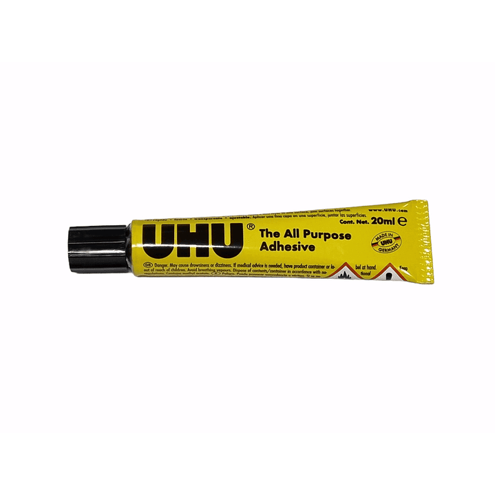 Pegamento UHU transparente 20ml 2