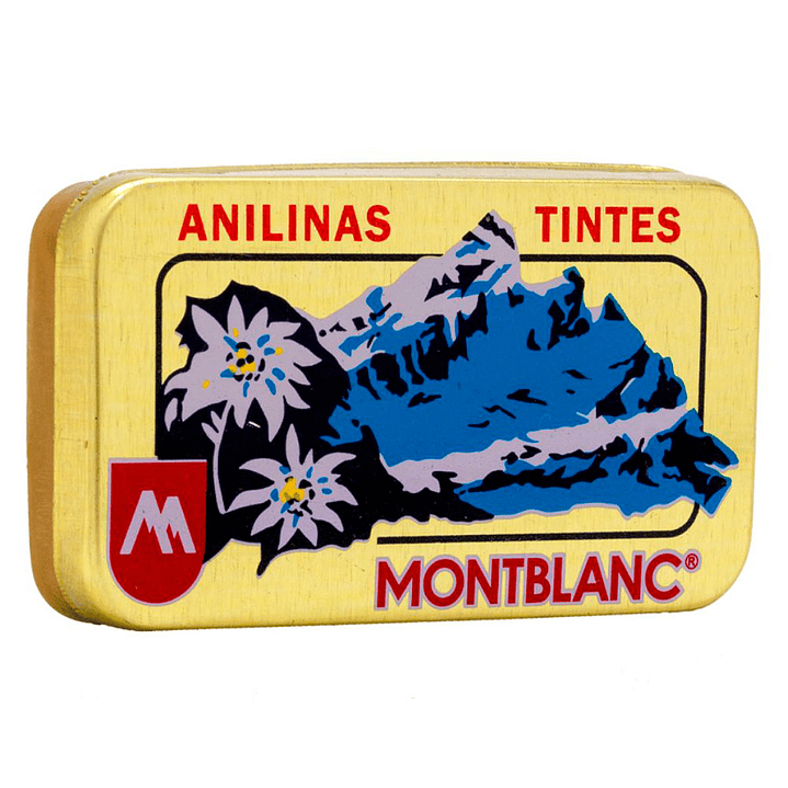 Anilinas Montblanc® Cajita Dorada Colores 1