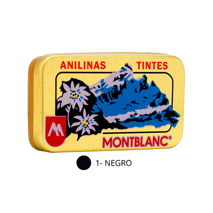 Anilinas Montblanc® Cajita Dorada Colores 4