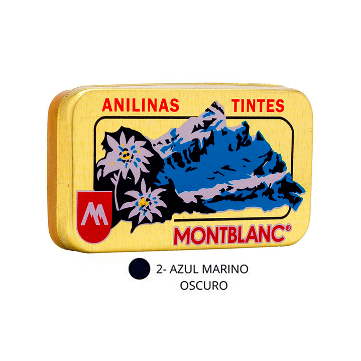 Anilinas Montblanc® Cajita Dorada Colores 5