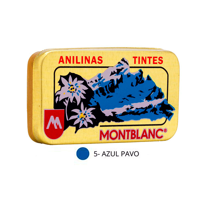 Anilinas Montblanc® Cajita Dorada Colores 8