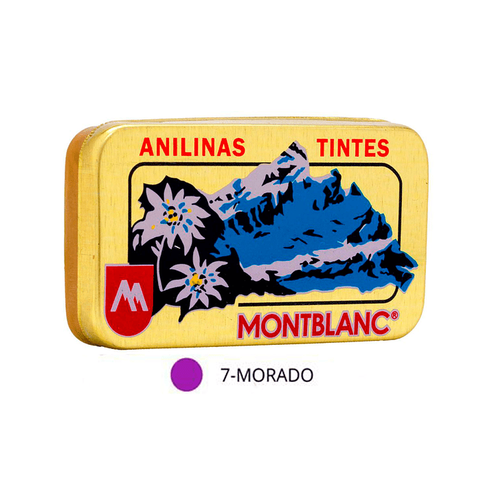 Anilinas Montblanc® Cajita Dorada Colores 9
