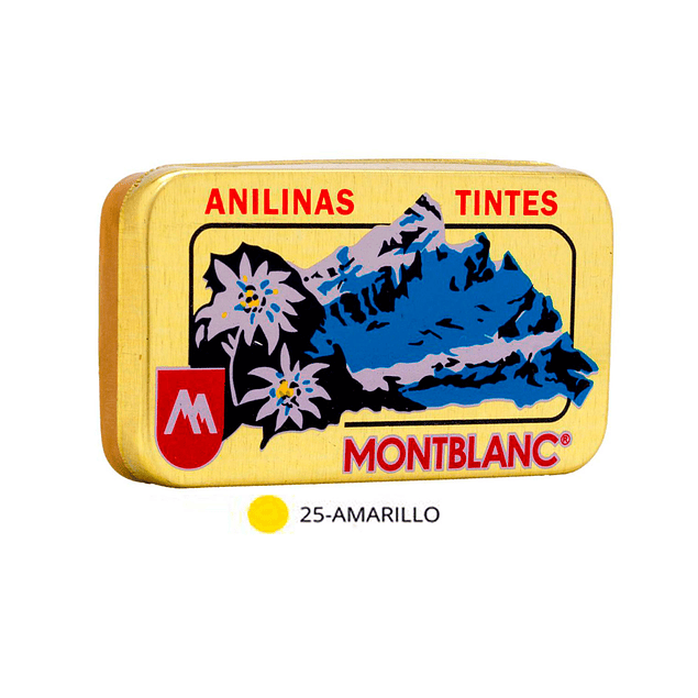 Anilinas Montblanc® Cajita Dorada Colores