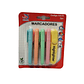 Pack 5 Destacadores Colores Pasteles - Miniatura 1