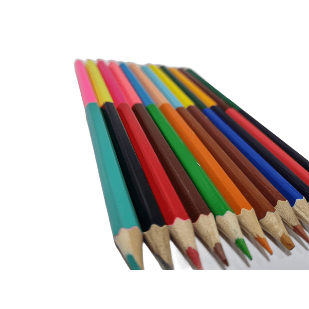 Lápices de Colores Doble Punta Económico