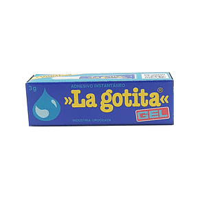 Pack 6 Adhesivo Instantáneo La Gotita Gel 3gr
