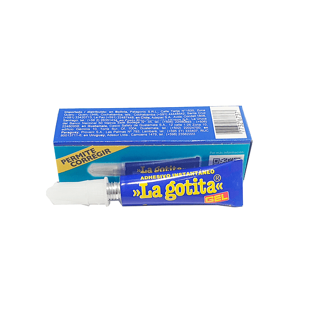 Pack 6 Adhesivo Instantáneo La Gotita Gel 3gr