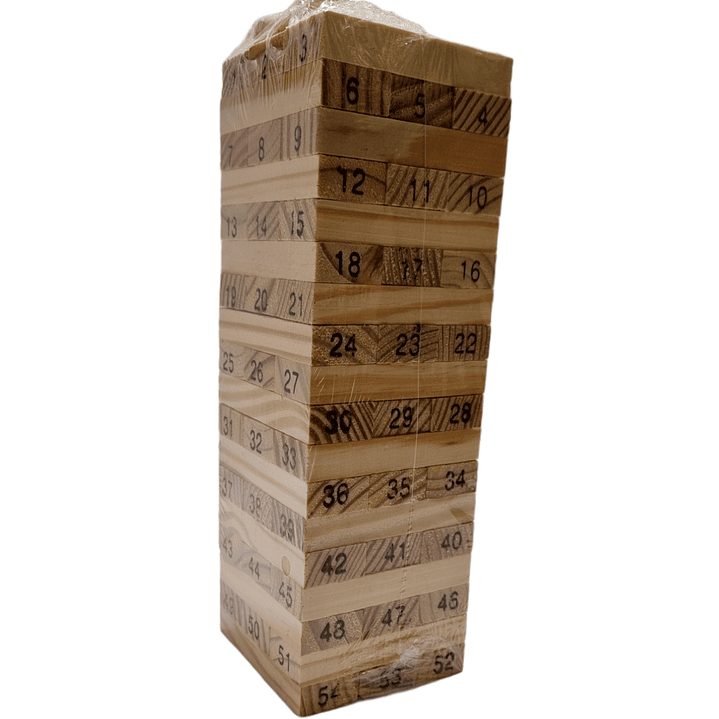 Juego Torre Madera Equilibrio 4