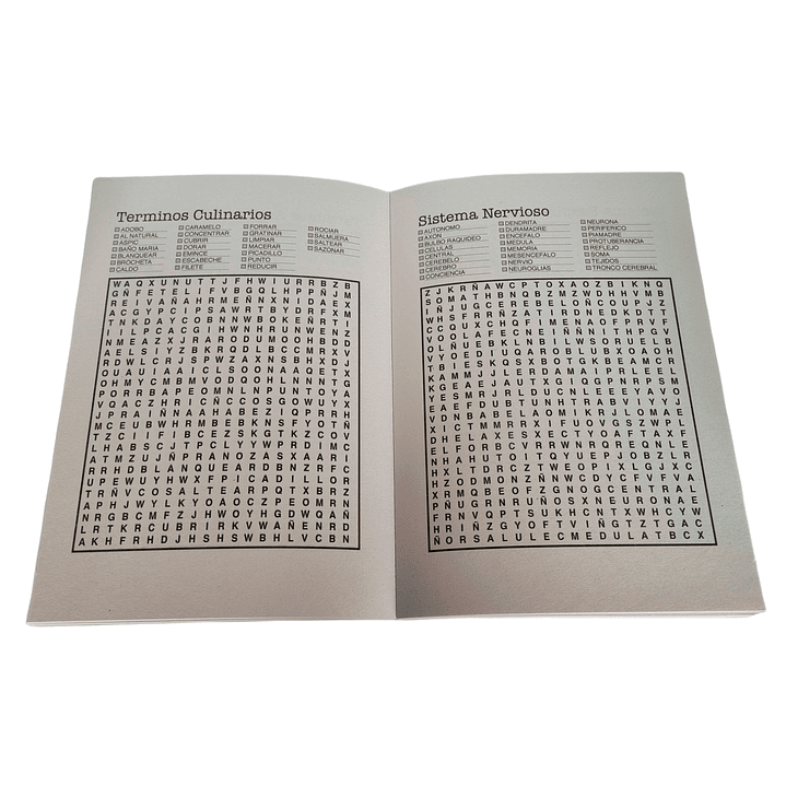 Sopa de Letras 18x26Cms 30Hojas. 2