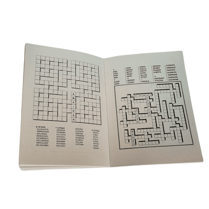 Crucigrama - Cruzadas 30 Hojas - 60 Desafíos. 2