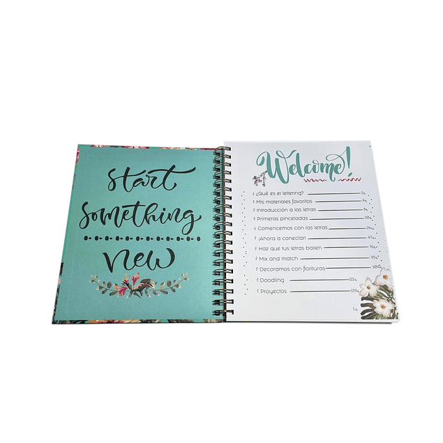 Cuaderno de Lettering Artel / Aprender Lettering