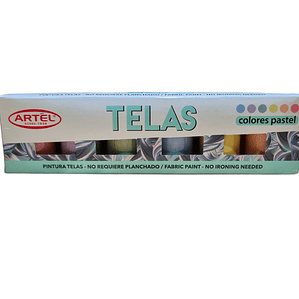 Pintura Tela Artel Color Pastel