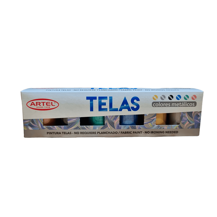 Pintura Tela Artel Color Metálico 1