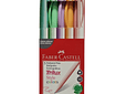 Pack 5 Bolígrafos Faber Castell Trilux colores Pastel