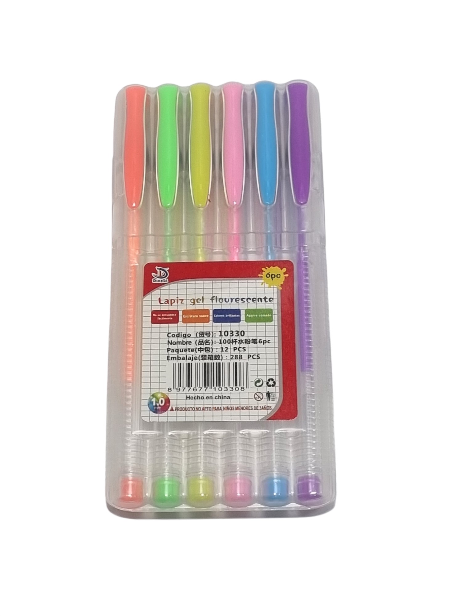 set 10 lápices brush pen filgo colores pasteles / vivos