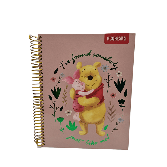 Cuaderno 3 materias Winnie the Pooh Proarte 150Hjs