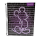 Cuaderno 3 materias Mickey Mouse Proarte 150Hjs 16.8 x 21.5Cms - Miniatura 4