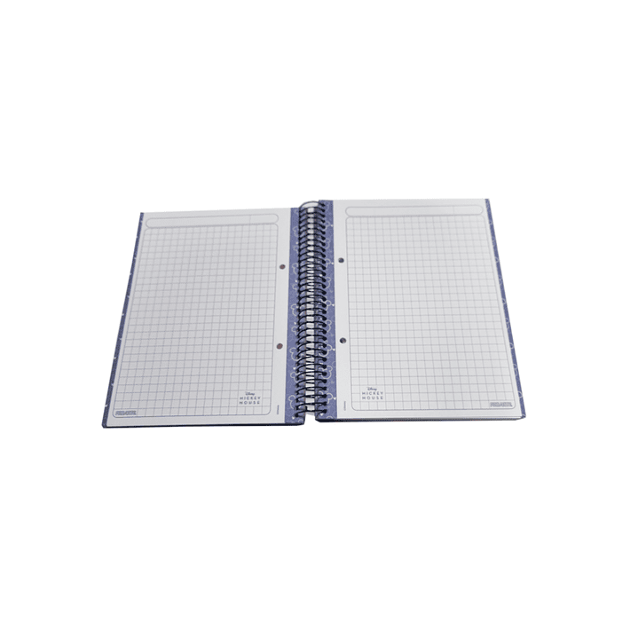 Cuaderno 3 materias Mickey Mouse Proarte 150Hjs 16.8 x 21.5Cms 5