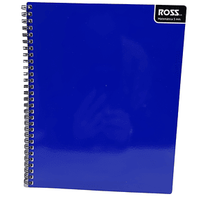 Cuaderno Universitario Color Ross 5mm doble espiral Colores
