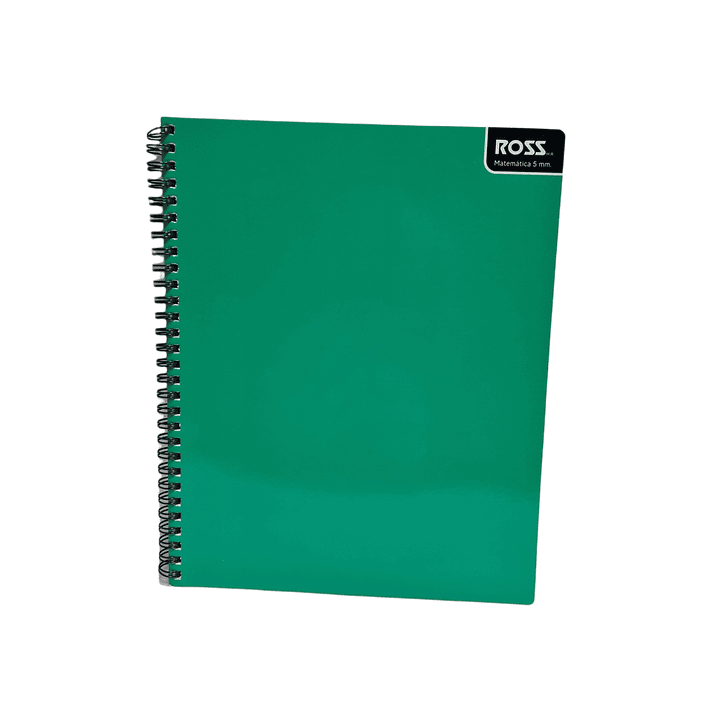 Cuaderno Universitario Color Ross 5mm doble espiral Colores 2