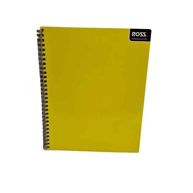 Cuaderno Universitario Color Ross 5mm doble espiral Colores