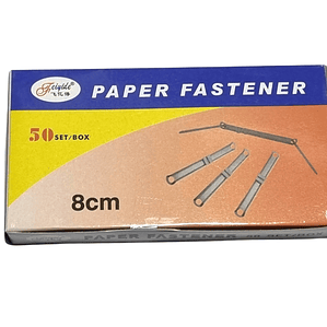 Caja 50 Acoclip Metálico 8 Cms