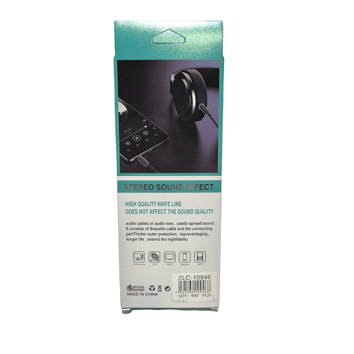 Cable Auxiliar 3.5 1 metro - 10946 3