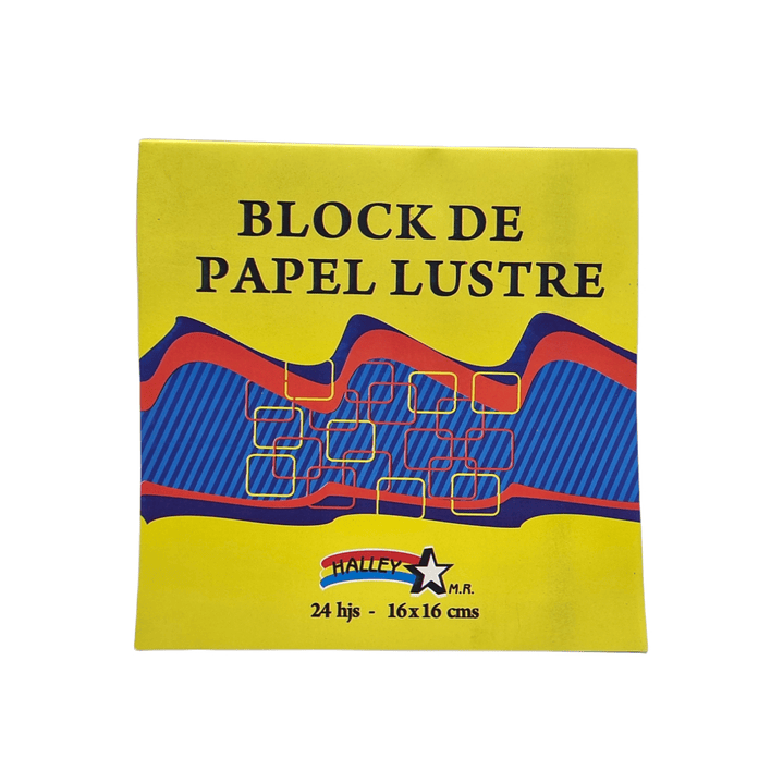 Block de papel lustre 16x16 Hand 24Hjs 1