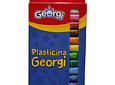 Plasticina 12 colores 180g Georgi