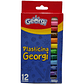 Plasticina 12 colores 180g Georgi - Miniatura 1