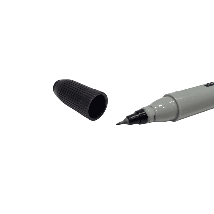 Plumón marcador doble punta sharpie Negro 3