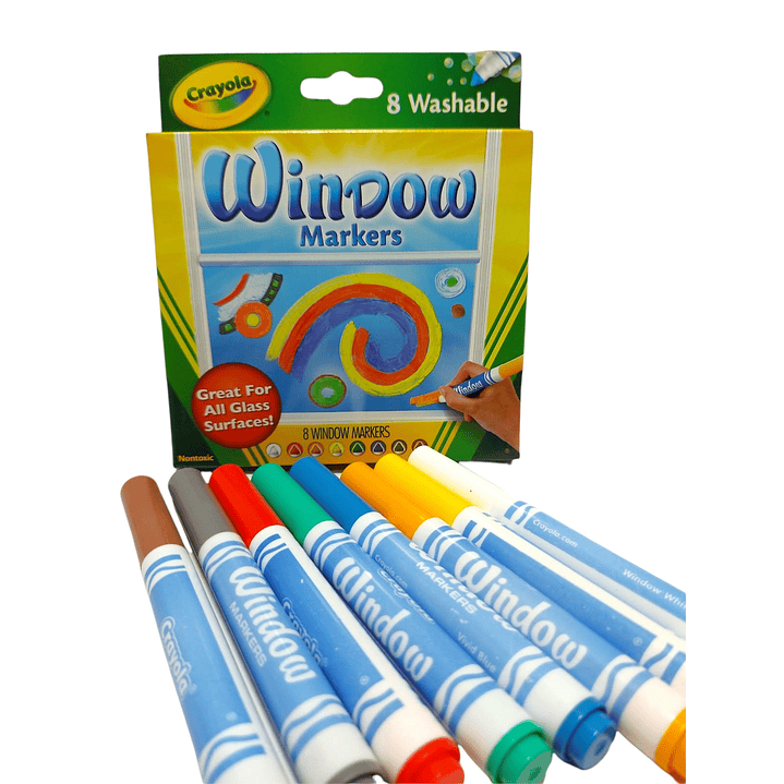 Marcador Para Vidrio Crayola / Lavable  2