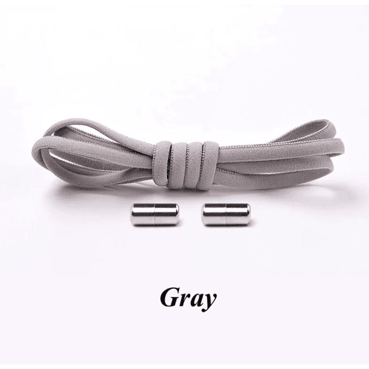 Cordones Elásticos Para Zapatillas Premium Cierre Metálico 8