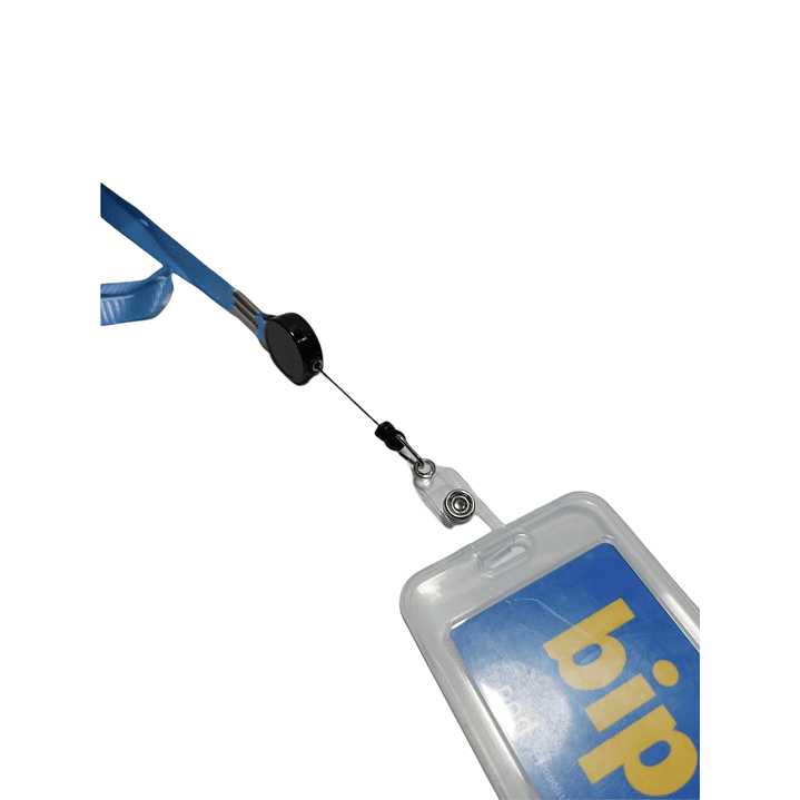 Porta Credencial Retráctil Plástico Colores - DingLi 2