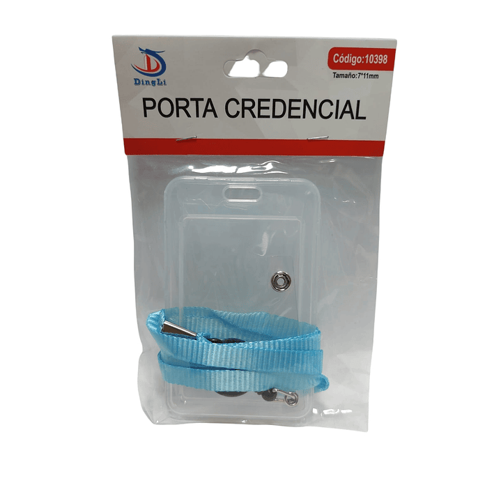 Porta Credencial Retráctil Plástico Colores - DingLi 3