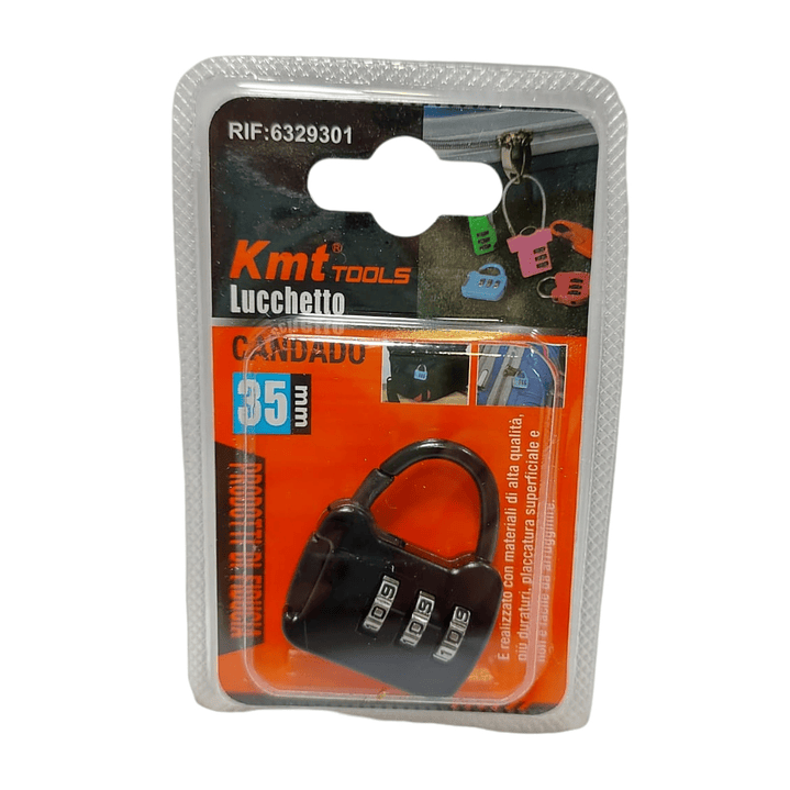 Candado Para Mochila - Bolso 35mm Con clave. / 6329301 5