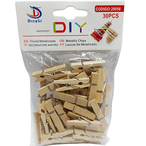 Perro De Madera Natural 3.5 Cm