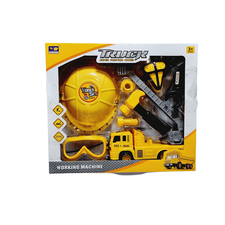 Set Juguete Camión a fricción + set de herramientas 1
