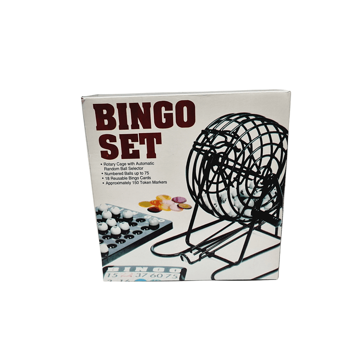 Set Bingo Tómbola Automática Metálica 2