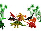 Set 12 Dinosaurios de Juguete  - Miniatura 1