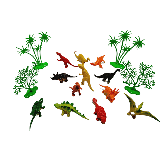 Set 12 Dinosaurios de Juguete 