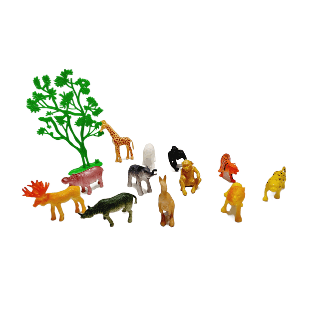 Set 12 Animales de juguete