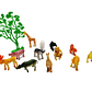 Set 12 Animales de juguete - Miniatura 1