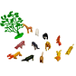 Set 12 Animales de juguete - Miniatura 2